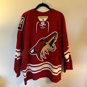 Authentic NHL Arizona Phoenix Coyotes Jersey by KoHo - Size L - Free Shipping!